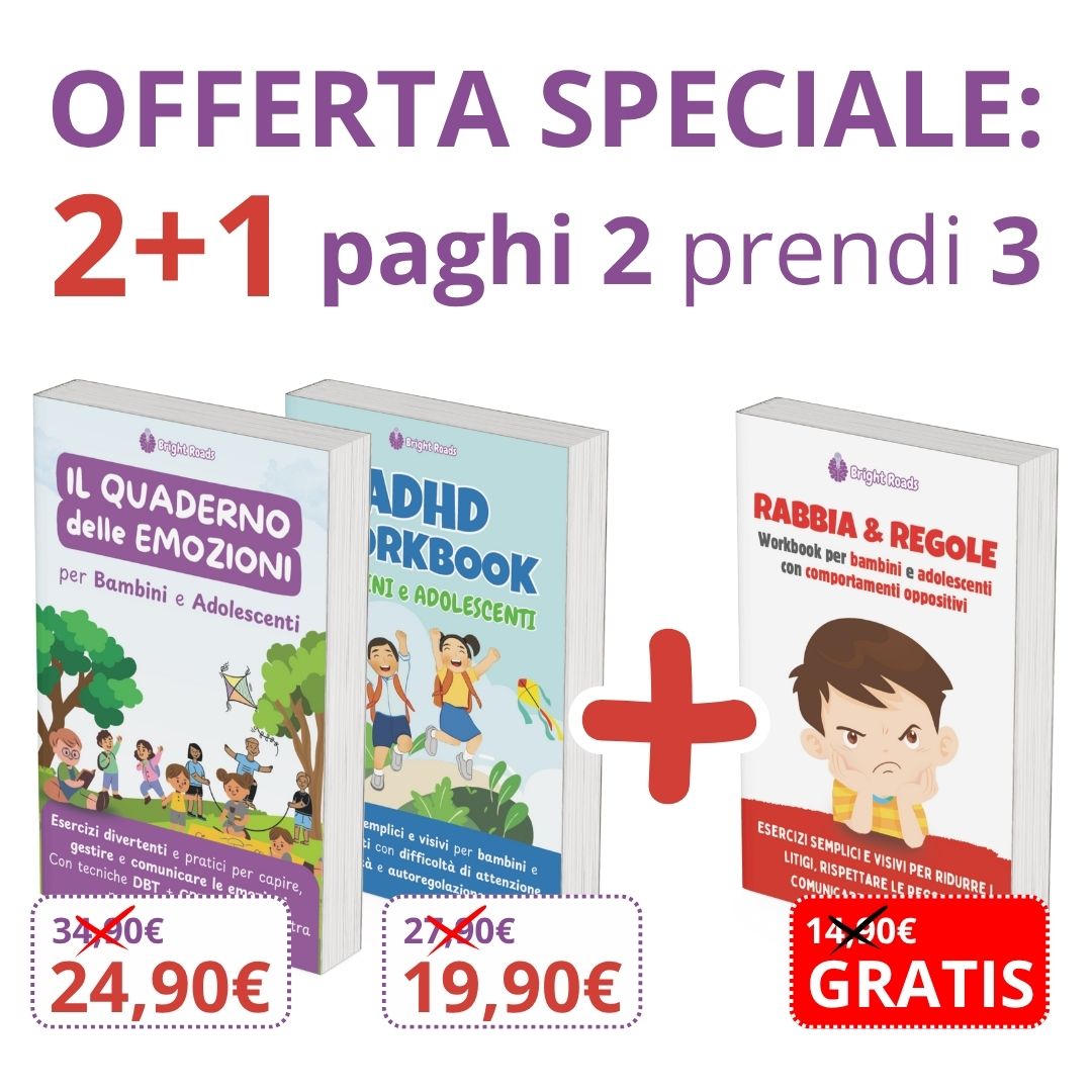 Emozioni e Crescita – Pacchetto Speciale 2+1 GRATIS